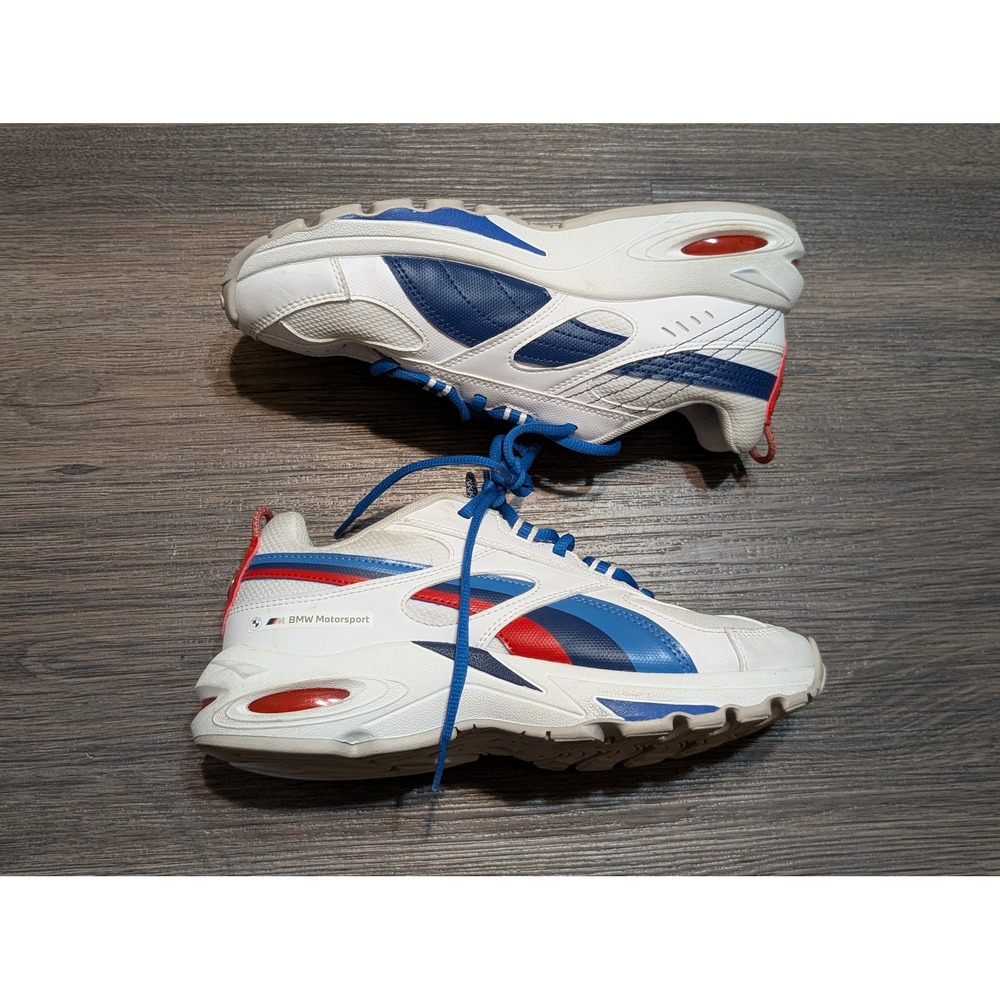 Puma BMW M Motorsport Cell Speed Sneakers Mens 6.5 White Blue 307441-01 Racing
